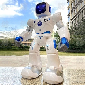 KWモダンノベルデザインRCスマート玩具ロボットインテリジェントプログラマブルインタラクティブRCロボット音声制御とアプリコントロール付き - Product Image 6