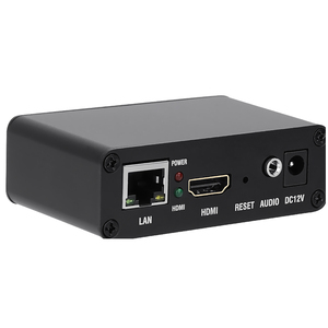 H.265 H.264 USB IP到HDMI视频流解码器高清IP摄像机解码器，用于解码HTTP RTSP RTMP UDP HLS