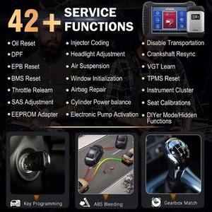 XTOOL A80Pro Automotive Alle System diagnose a80 pro Scanner mit ECU-Codierung Bidirektional 41 Xtool Key Programmer 2024 zurücksetzen - Product Image 3