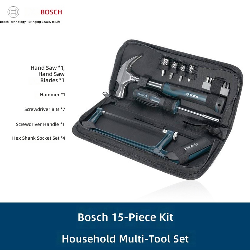 Bosch 15-piece multi-tool set