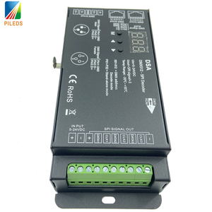 DMX TO SPI декодер DMX decoder dmx512 контроллер светодиодный контроллер для WS2811,WS2812B,TM1804,TM1809,TM1812 светодиодные пиксельные полосы