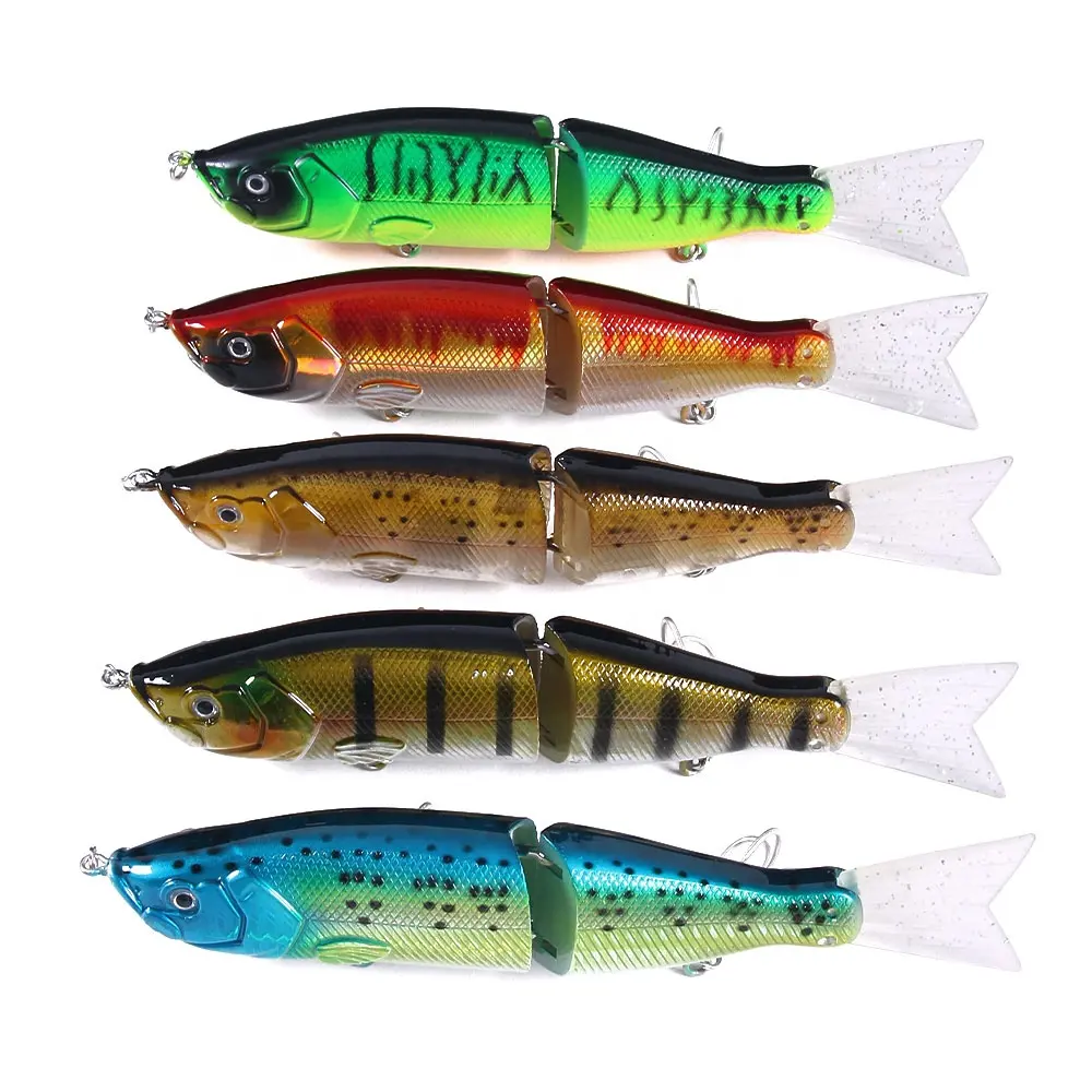 Hengjia wholesale multi jointed fishing lures 165mm 55g Hard baits Jointed Carp Fishing lures