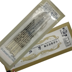 QUAN HE ขายส่งทิ้งปลอดเชื้อฝังเข็มเข็มจีนไม่เจ็บปวดแห้งเข็ม200ชิ้น - Product Image 2