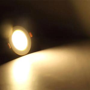 ไฟดาวน์ไลท์ LED อัจฉริยะแบบปรับได้6500K ไฟดาวน์ไลท์ LED ดาวน์ไลท์ปิดภาคเรียน3cct เปลี่ยนสีได้ - Product Image 4