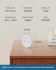 <strong>Wireless</strong> Smart <strong>Button</strong> Home Security Alarm <strong>System</strong> - Product Image 3