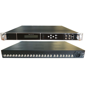 Professional Digital TV Headend FTA 24 Carriers <strong>Dvb</strong> s2 Ip Gateway High Quality <strong>IPTV</strong>/OTT System Tuner to IP Professional Receiver - Product Image 2