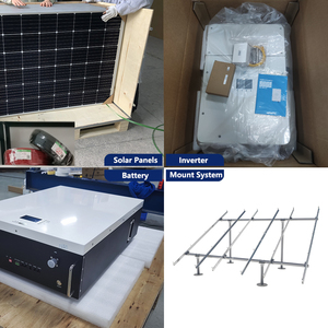高品質の太陽エネルギーシステム完全キットハイブリッドオングリッドオフグリッド10Kw 12Kw 20Kw - Product Image 3