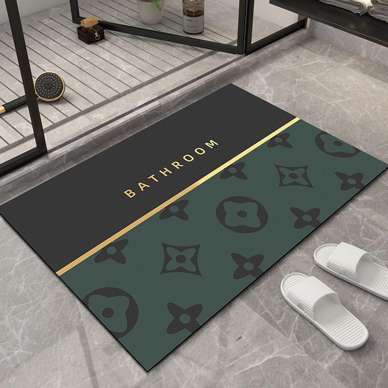 Motif de luxe - Vert foncé