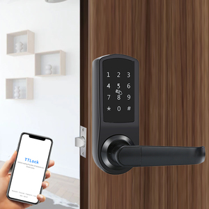 APP-Tastatur codes chl üssel mit mehreren Eingängen RDID-Kartens ysteme Smart Home-Geräte Smart Door Lock Keyless Deadbolt Lock - Product Image 2