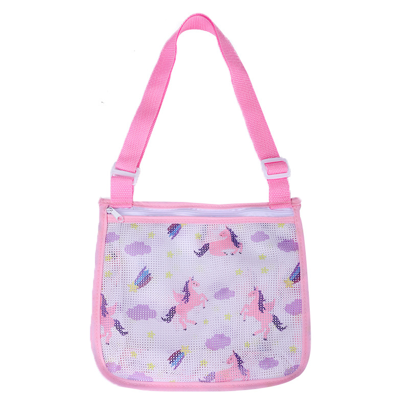 Imprimé licorne rose