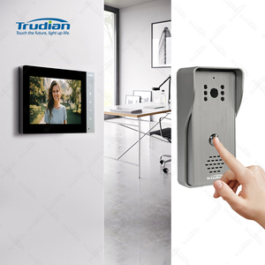 Trudian 7 &quot; Home LCD <strong>Touch</strong> Screen Video Door Phone Remote Waterproof IP65 Home Video <strong>Intercom</strong> Electronic Door Opening <strong>System</strong> - Product Image 1