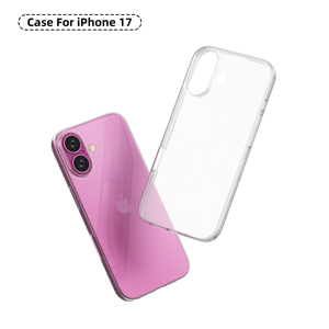 超薄型ソフトシリコンクリスタルクリアリムジェル透明TPU携帯バックケースカバーApple iPhone 17シェル用 - Product Image 5