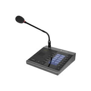 VOIP-M100 сетевая микрофонная консоль с многоадресной и одноранговой технологией для интеллектуального пейджинга - Product Image 3