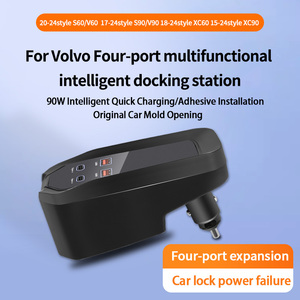 Suitable for Volvo XC60 2018-2024 Car <strong>Charger</strong> USB Type-C 4-port 90W 4 in 1 Charging Cable Super Fast Charging - Product Image 4