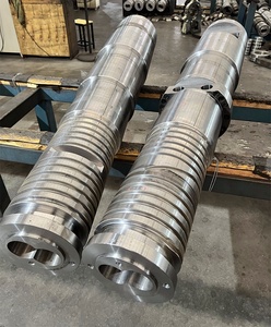 BOGDA PVC Pipe <strong>Conical</strong> <strong>Twin</strong> <strong>Screw</strong> <strong>Barrel</strong> for 65 132 Plastic <strong>Extruder</strong>