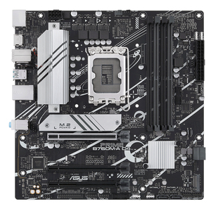 ASUS PRIME B760M-A D4 Motherboard unterstützt Intel 13. und 12. Core-Prozessoren mit Dual Channel Memory Architecture - Product Image 1