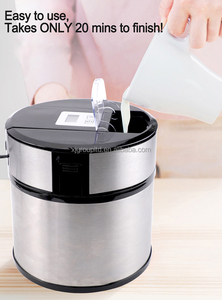 Tự động nhỏ cứng <span class=keywords><strong>Ice</strong></span> <span class=keywords><strong>Cream</strong></span> <span class=keywords><strong>Maker</strong></span> Máy hộ gia đình <span class=keywords><strong>Ice</strong></span> crean <span class=keywords><strong>Maker</strong></span> nỗi nhớ thép không gỉ điện 12 tùy chỉnh cho nhà - Product Image 3