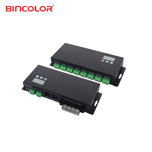 BC-824 24CH DMX decoder Display digitale Dmx512 a Pwm Controller 24 canali indirizzabile Rgb Led striscia Dmx 512 Decoder - Product Image 4