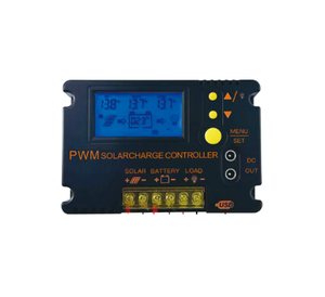 PWM 30A Контроллер заряда солнечной батареи, автоматический переключатель, светодиодный/ЖК-дисплей, ROHS Сертифицированный 30ASolar, регулятор батареи и контроллер освещения - Product Image 1