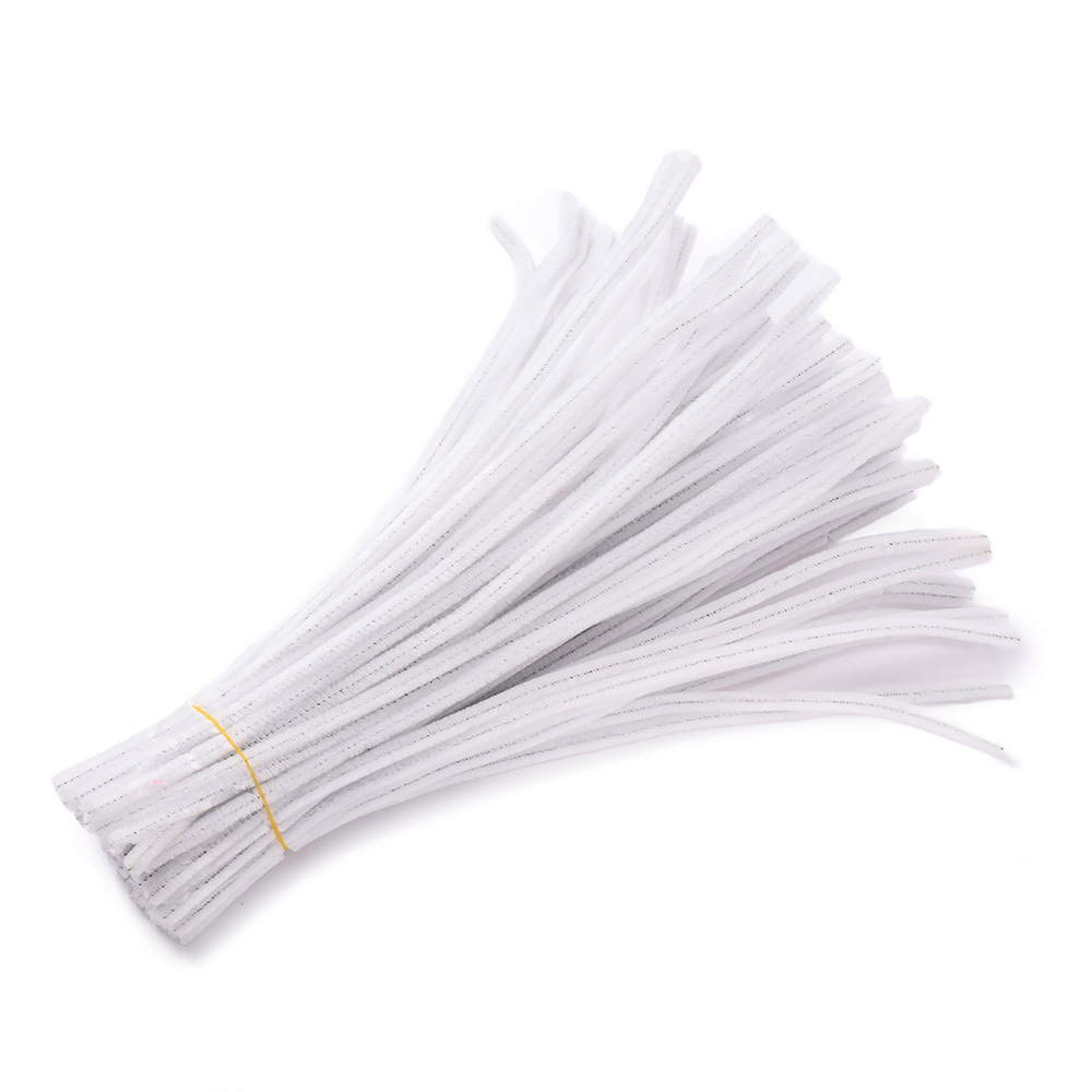 30cm Macaron Color Pipe Stick - White