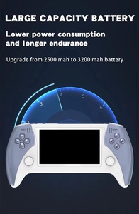 Px Pro 3200mAh pin trẻ em 'video game Player dự án x Pro 4.3-inch IPS màn hình 3D cầm tay trò chơi giao diện điều khiển hỗ trợ 256GB Quà Tặng - Product Image 2