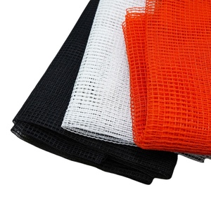 秋の保護のための安全ネット赤い足場ネット構造90GSM PE構造 - Product Image 4