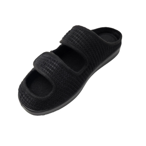 Unisex mùa hè thoải mái Dép thoáng khí PU tiêm bệnh tiểu đường giày tùy chỉnh có thể điều chỉnh cho nam giới phụ nữ - Product Image 2