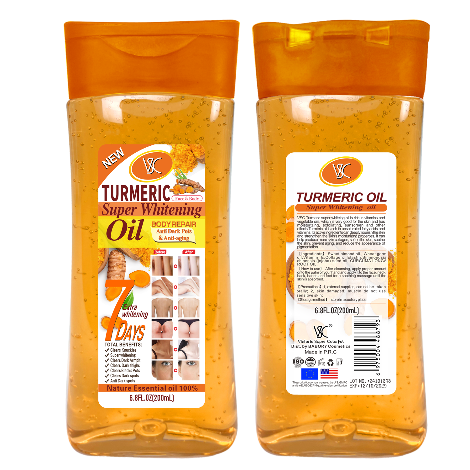 huile de curcuma