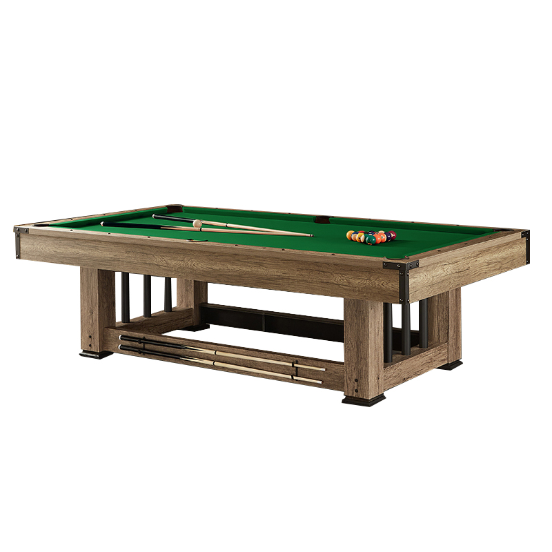 Table de billard 3-en-1 en MDF de 7 pieds, verte