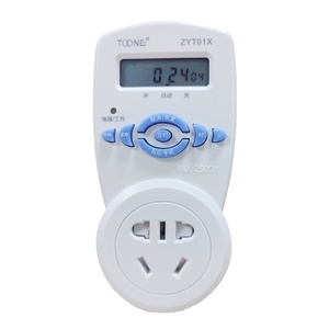 220V tipo europeo presa timer digitale programmabile settimanale 7 giorni - Product Image 1