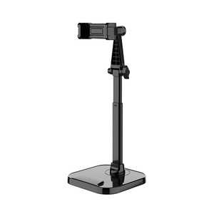 Online sınıflar için üst-aşağı masaüstü kaldırma standı teleskopik cep telefon standı tembel insanlar plastik malzeme bağlar - Product Image 1