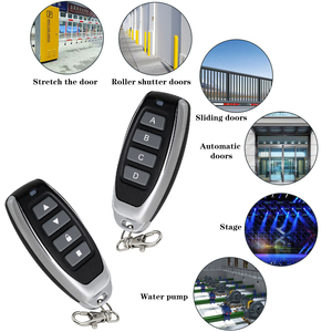 Telecomando per porta Garage Wireless 100m segnale crittografato universale Design durevole e facile configurazione casa/commerciale