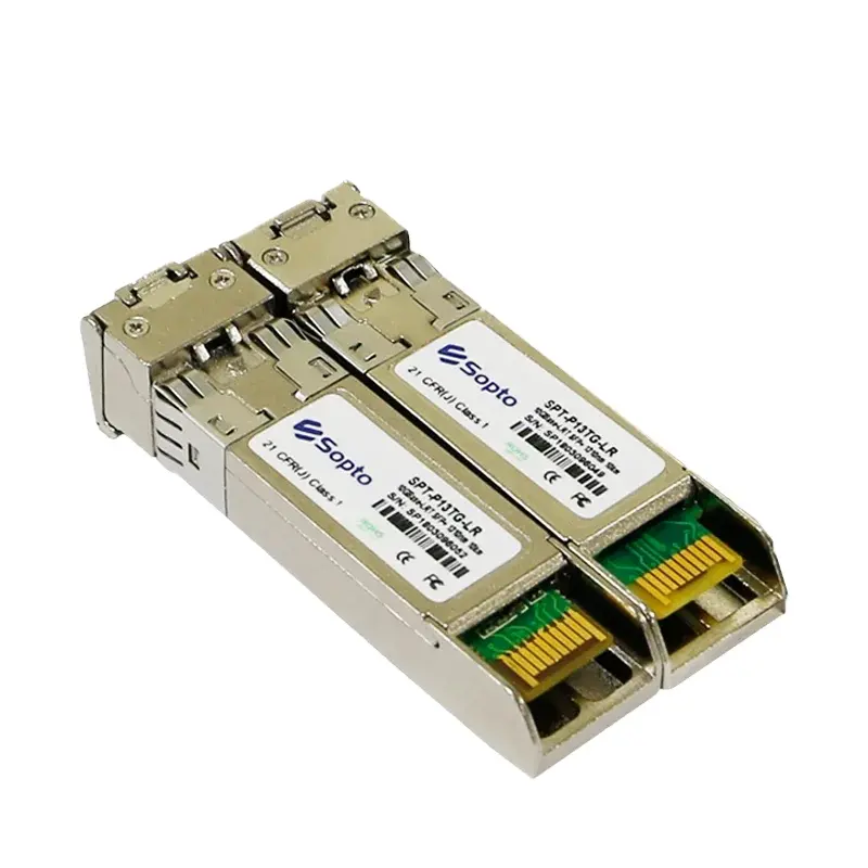 핫 세일 1310nm 10Gbs 송수신기 SFP + LR 10km 20km 호환 브랜드 스위치 듀플렉스 LC 10G SFP + 광학 모듈