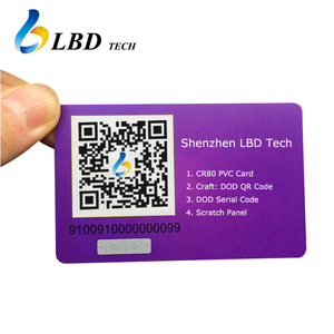 Customize Printing RFID PVC Smart Card with QR <strong>Code</strong> - Product Image 5