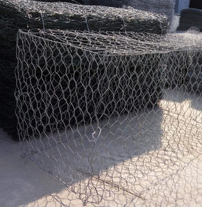 Toptan özel etiket altıgen demir tel örgü sıcak daldırma galvanizli dokuma gabyon sepetleri nehir banka ve sel kontrolü için - Product Image 2