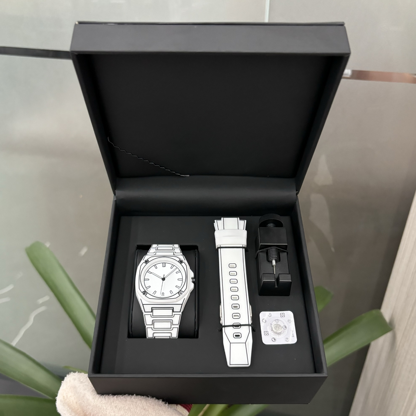 Coffret cadeau de luxe 1 blanc