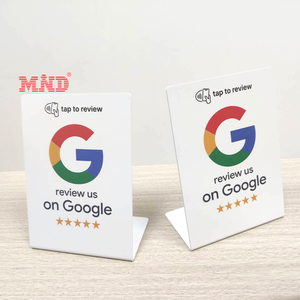 13.56เมกะเฮิร์ตซ์ nfc ขาตั้งพีวีซี qr รหัสตารางแสดงผล google รีวิว ขาตั้ง nfc - Product Image 2