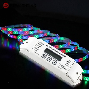 BTF LIGHTING DC5-24V Screen Display <strong>DMX512</strong> Pixel IC Light <strong>Ws2811</strong> Sk6812 Ws2812 Dmx to Spi signal <strong>Decoder</strong> <strong>Controller</strong> - Product Image 5