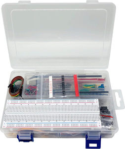 Component Fun Kit Komponente für Raspberry Pi Bread board Netzteil modul Jumper Wire LED Dioden widerstände Tact Switch Kit - Product Image 1