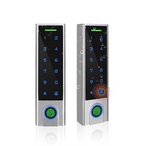 Control DE ACCESO biométrico de huellas dactilares con aplicación Tuya IP68 teclado impermeable pantalla táctil lector de tarjetas RFID con aplicación TTLCOK - Product Image 2