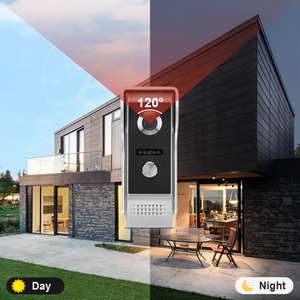 10 Inch Waterproof Tuya Smart IP <strong>TCP</strong> <strong>Video</strong> Door Phone <strong>Intercom</strong> <strong>System</strong> for Multi Apartments Building