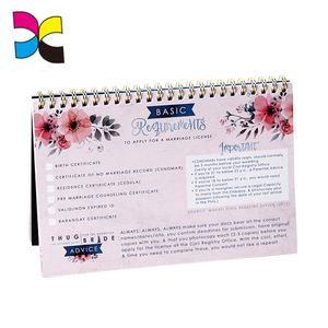 Lịch Để Bàn Xoắn Ốc Hàng Ngày 365 Ngày Giá Rẻ Chất Lượng Cao In Màu Theo Yêu Cầu - Product Image 1