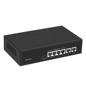 OEM Ethernet ağ anahtarı 100M 48V 6 Port hızlı PoE anahtarı kablosuz erişim noktası IP kamera için - Product Image 3