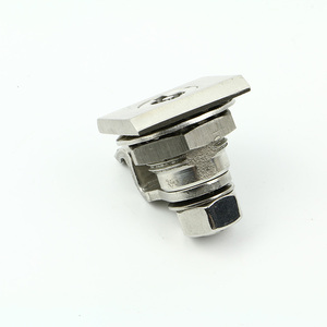 ล็อคลูกเบี้ยวสแตนเลสล็อค MS813-1Quarter ล็อคตู้ล็อคด้วยกุญแจบิตคู่ - Product Image 2