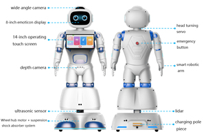 Y Series-Robot Xiaoda Remote Monitoring Fixed-point <strong>Explanation</strong> Commercial Service Robot - Product Image 4
