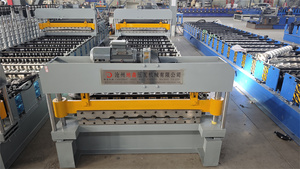 Double Layer Ag <strong>Panel</strong> <strong>R</strong> <strong>Panel</strong> Metal Roof Tile <strong>Roll</strong> <strong>Forming</strong> <strong>Machine</strong> Price