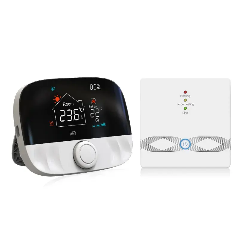 Smart Life App RF/Wifi inalámbrico suelo agua Gas caldera calefacción habitación termostato perilla interruptor termostato Digital