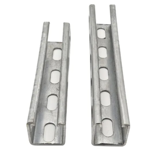 高速供給HDG Cタイプチャンネルスチール41x41x2mmストラットチャンネルトレイ切断サービスANSIスタンダード - Product Image 2