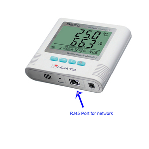 Cold storge use <strong>tcp</strong> ip monitor system solution with external <strong>sensor</strong> rj45 real time ethernet <strong>temperature</strong> humidity data logger