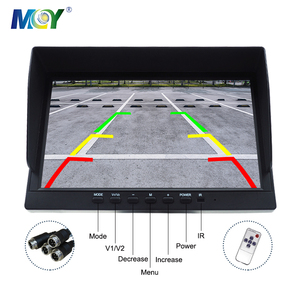 10,1 pulgadas 24V Quad ver AHD de Monitor 4 cámara de marcha atrás TFT LCD 10,1 pulgadas del autobús del camión del Monitor - Product Image 2